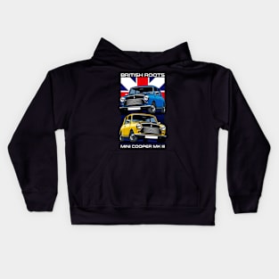 Classic Cooper British Car Kids Hoodie